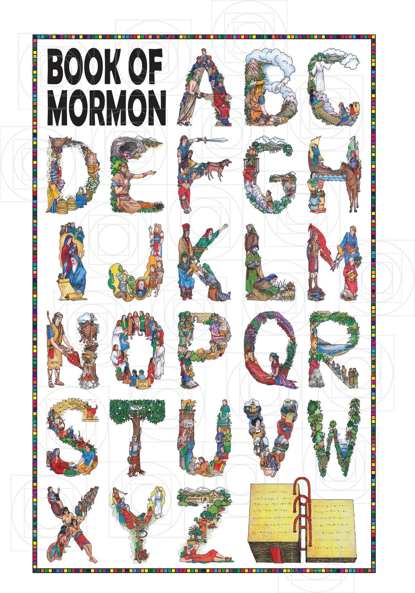 ABC Book Of Mormon Poster